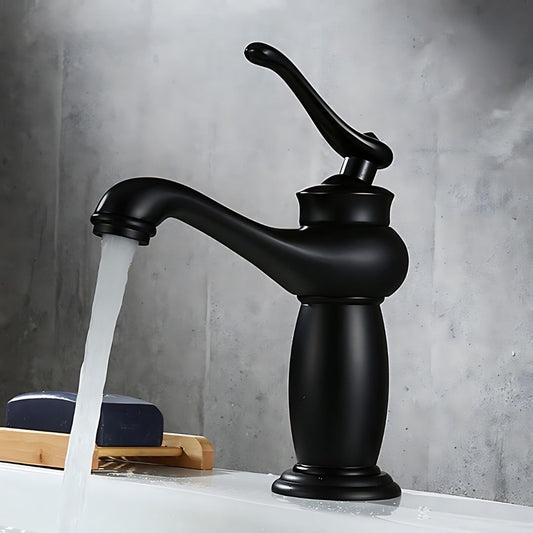 Torneira para Banheiro Preta Lâmpada Mágica