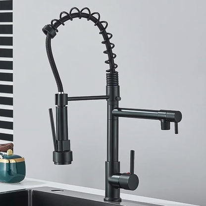 Torneira para Cozinha Gourmet Bico Duplo 360°