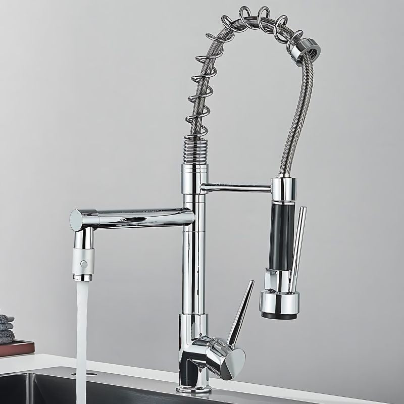 Torneira para Cozinha Gourmet Bico Duplo 360°