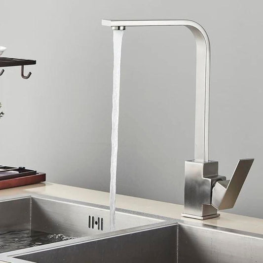 Torneira para Cozinha Quadrada 360°